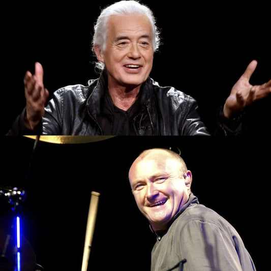 Jimmy Page slams Phil Collins' playing in Live Aid show Official Merchandise Store