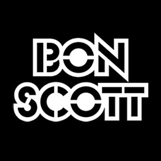 Rock Off officially licensed products Bon Scott Big Type Logo T Shirt Size M