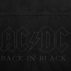 AC/DC - Back In Black - Black Tar Unisex Denim Jacket