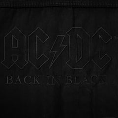 AC/DC - Back In Black - Black Tar Unisex Denim Vest