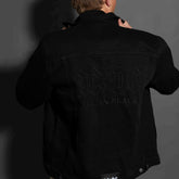 AC/DC - Back In Black - Black Tar Unisex Denim Jacket