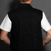 AC/DC - Back In Black - Black Tar Unisex Denim Vest