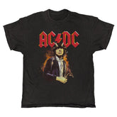 AC/DC - Angus Flames - Black Vintage T-shirt