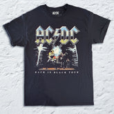 AC/DC - Back in Black Onstage - Black T-shirt
