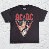 AC/DC - Angus Live 1984 - Black Vintage T-shirt