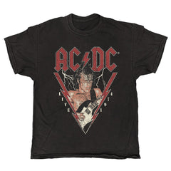 AC/DC - Angus Live 1984 - Black Vintage T-shirt