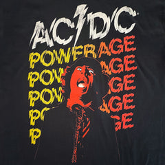 AC/DC - Powerage Repeat - Black T-shirt
