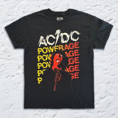 AC/DC - Powerage Repeat - Black T-shirt