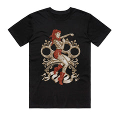 Alchemy England - Bare Knuckle Betty - Black T-shirt