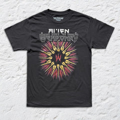 Alien Weaponry - Radial Hooks - Black T-shirt