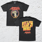 Anthrax - Now It's Dark - Black Garment-dyed T-shirt