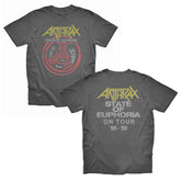 ANTHRAX - SOE on Tour - Faded Black T-shirt