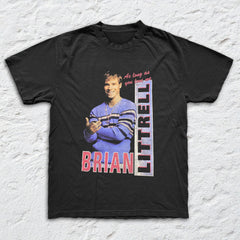 Backstreet Boys - Brian Littrell - Black Garment-dyed T-shirt