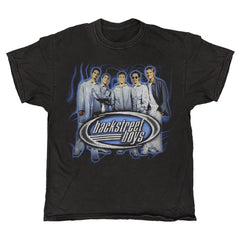 Backstreet Boys - Throwback - Black Vintage T-shirt