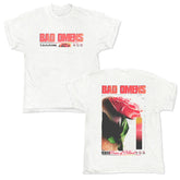 Bad Omens - Rose - White Vintage T-shirt