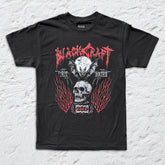 Blackcraft - Bat Skull - Black T-shirt