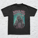Bring Me The Horizon - Reaper Finger - Black Garment-dyed T-shirt