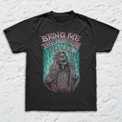 Bring Me The Horizon - Reaper Finger - Black Garment-dyed T-shirt