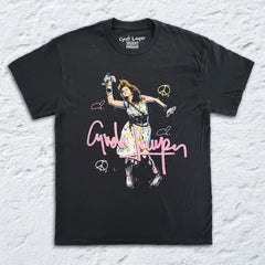 Cyndi Lauper - Dancing - Black T-shirt