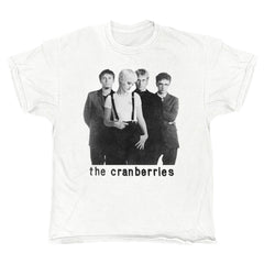 The Cranberries - Black & White Photo - White Vintage T-shirt