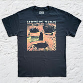 Crowded House - Woodface - Black T-shirt