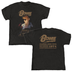 David Bowie - Diamond Dogs Tour '79 - Black Vintage T-shirt