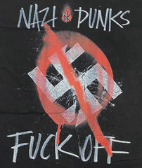 Dead Kennedys - Nazi Spraypaint - Black Garment-dyed T-shirt