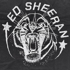 Ed Sheeran - Tiger - Black Vintage T-shirt