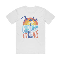 Fender - Corona - White T-shirt