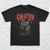 Fall Out Boy - Reapers - Black Garment-dyed T-shirt