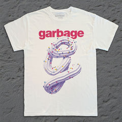 Garbage - Soft Serve - White T-shirt