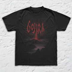 Gojira - Lava - Black Garment-dyed T-shirt