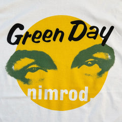 Green Day - Nimrod Eyes - White T-shirt