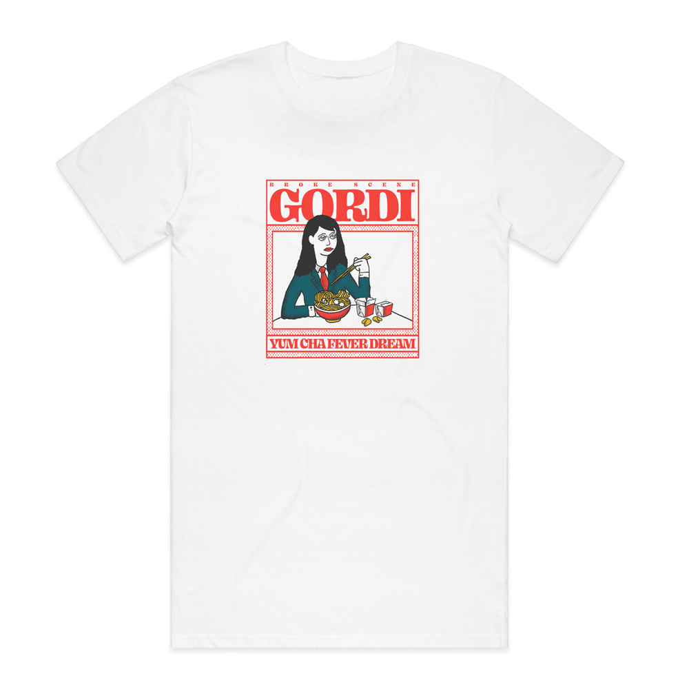 Gordi - Yum Cha Box - White Tall T-shirt Official Merchandise Store