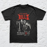 Blackcraft x Ice Nine Kills - Skeleton Corpses - Black Garment-dyed T-shirt