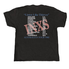 INXS - Listen Like Thieves Tour - Black Vintage T-shirt