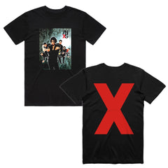 INXS - X - Black T-shirt
