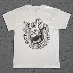Jelly Roll - Authentic Sketched - White T-shirt