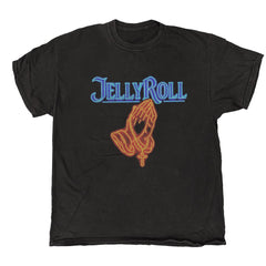 Jelly Roll - Save Me Hands - Black Vintage T-shirt