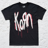 Korn - Bleeding Logo - Black T-shirt