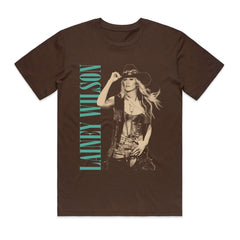 Lainey Wilson - Hat Tip - Dark Brown T-shirt