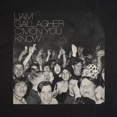 Liam Gallagher - C'mon You Know - Black T-shirt
