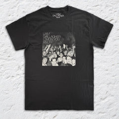 Liam Gallagher - C'mon You Know - Black T-shirt