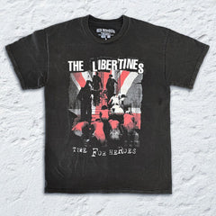 The Libertines - Time For Heros - Black Vintage T-shirt