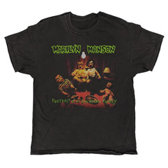 Marilyn Manson - Portrait of an American Family - Black Vintage T-shirt