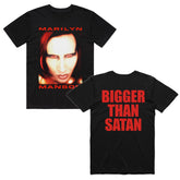 Marilyn Manson - Bigger Than Satan - Black T-shirt