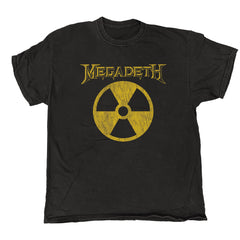 Megadeth - Radioactive - Black Vintage T-shirt