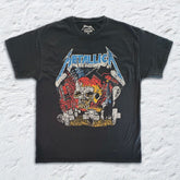 Metallica - First 4 Medley - Black Vintage T-shirt