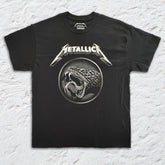 Metallica - Black Album Snake - Black T-shirt