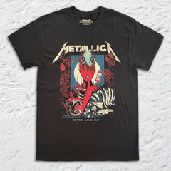 Metallica - Enter Sandman - Black T-shirt